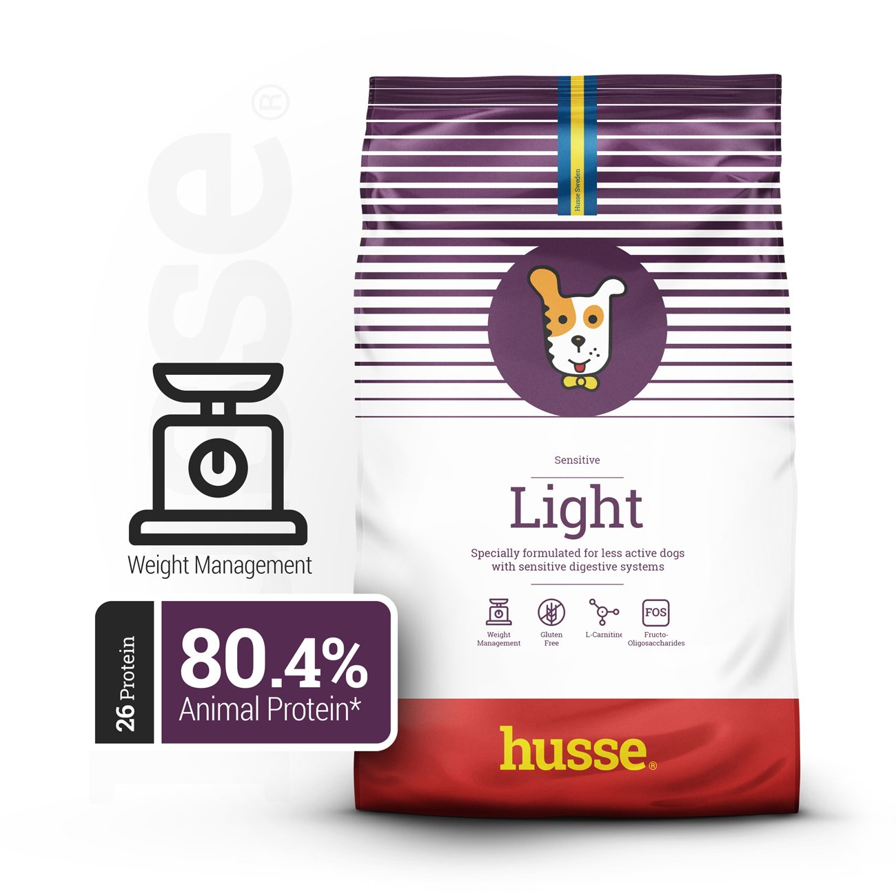 Sensitive Light, 12.5 kg | Ushqim i thatë pa gluten që shërben për menaxhim optimal të peshës