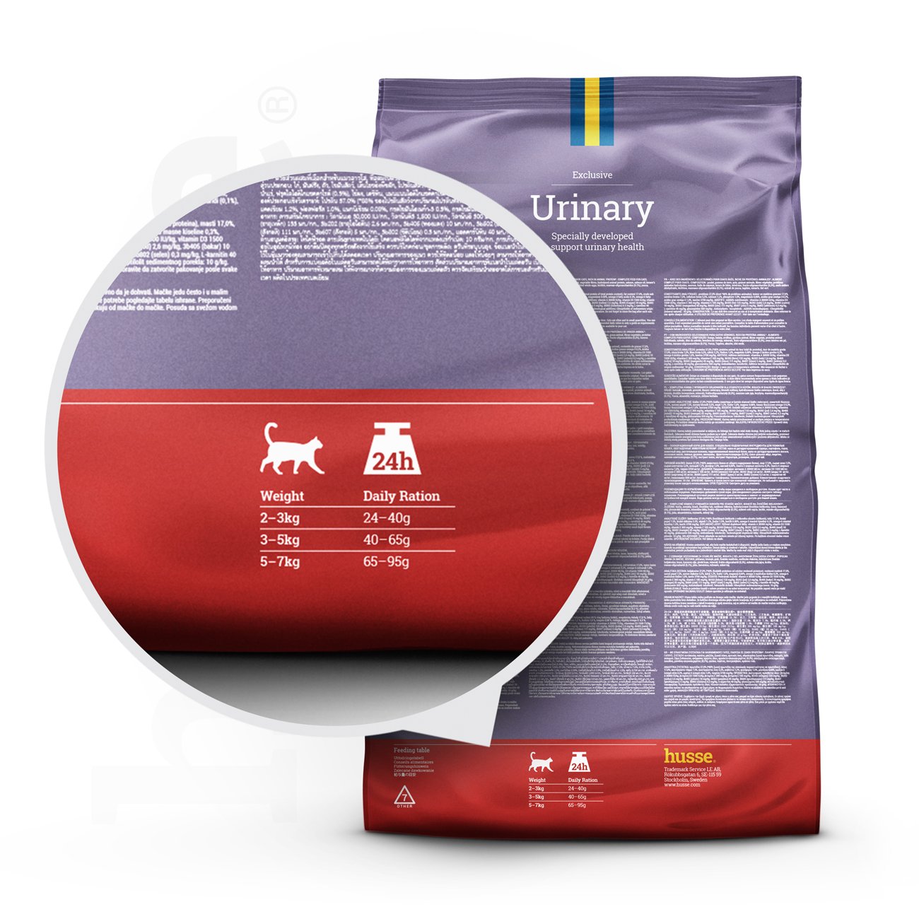Exclusive Urinary, 2 kg | Ushqimi i plotë i maces që ndihmon në ruajtjen e shëndetit urinar