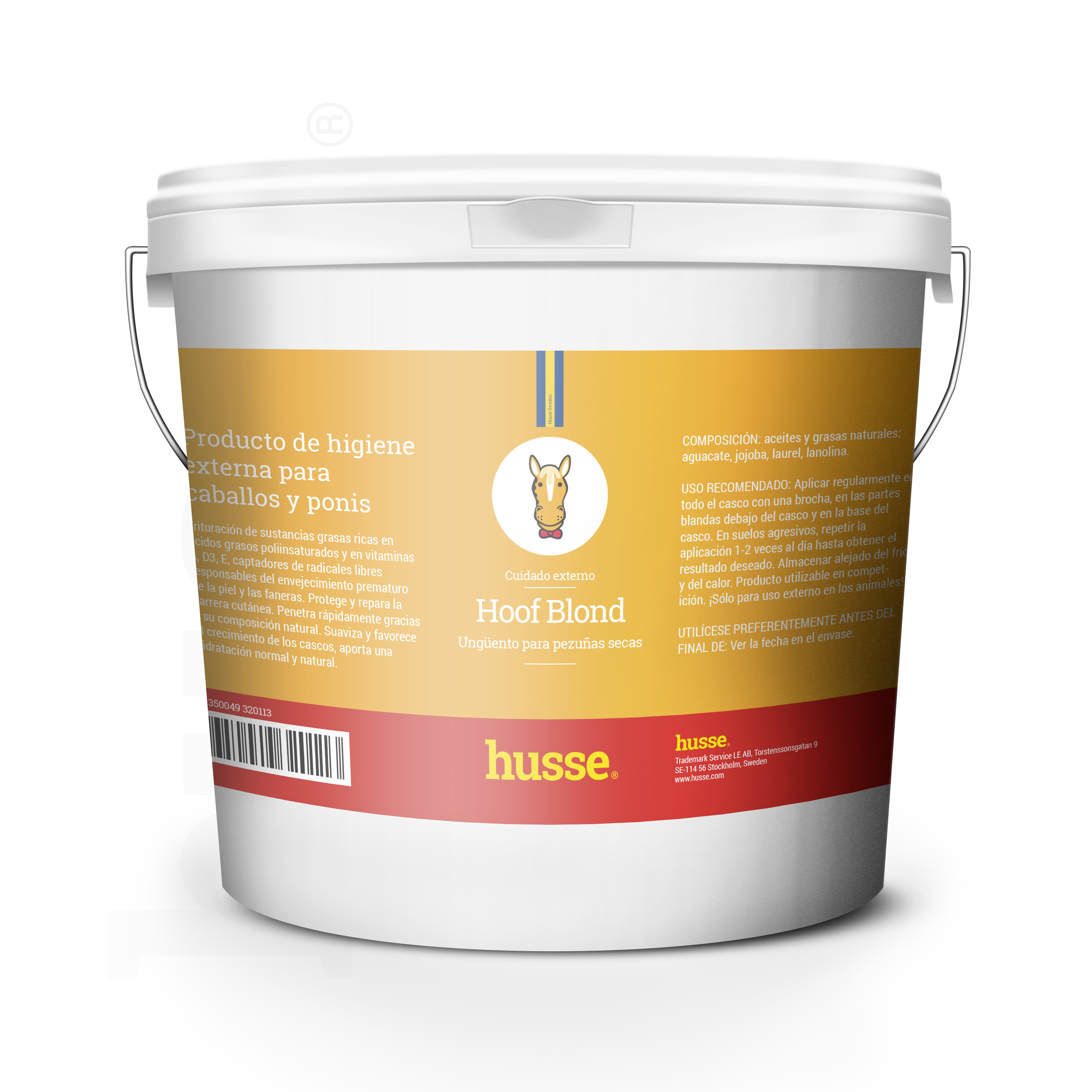 Hoof Blond, 5 L | Pomadë thundrash me një përzierje vajrash ushqyes dhe natyralë