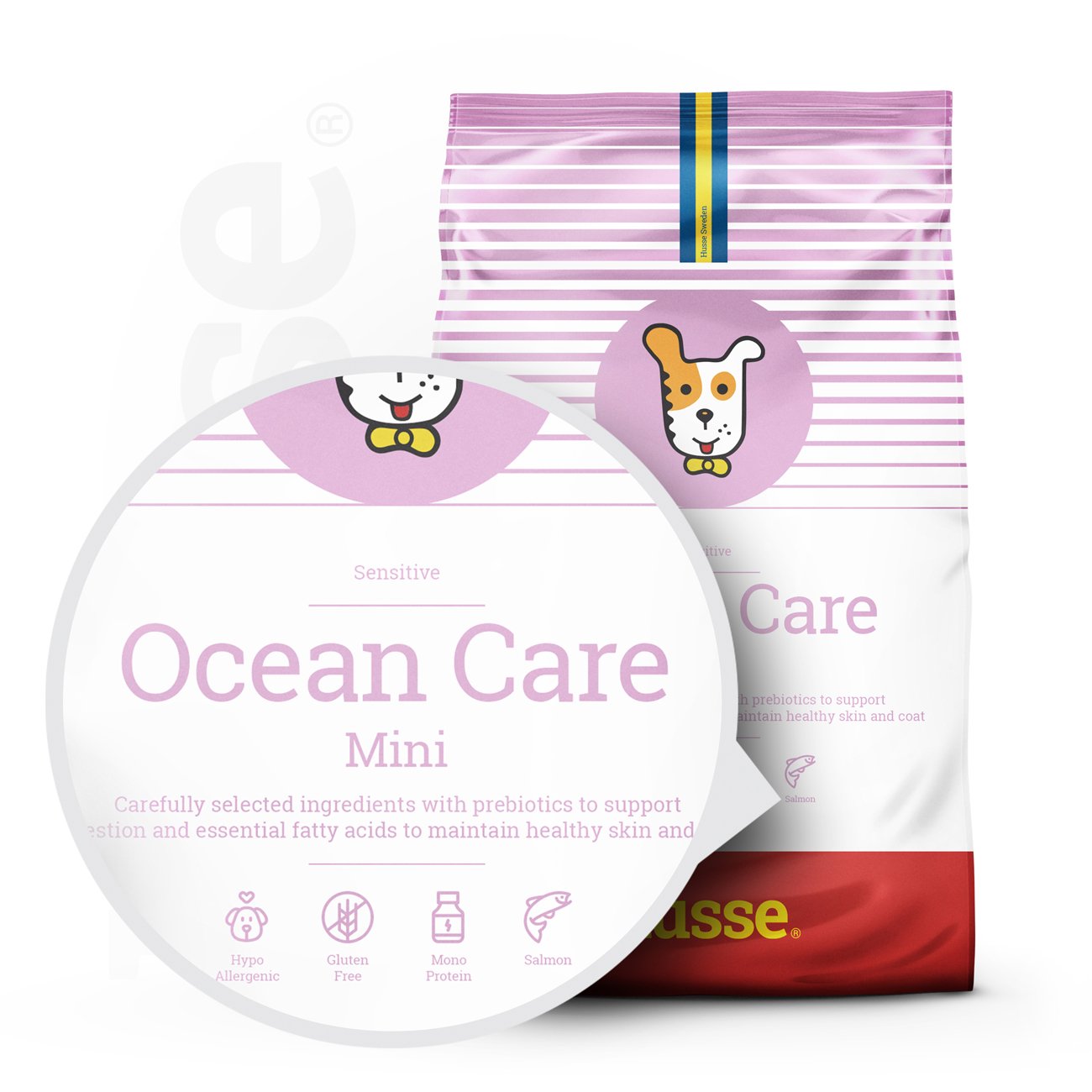 Sensitive Ocean Care Mini, 2 kg | Recetë pa gluten, me një burim të vetëm proteinash shtazore