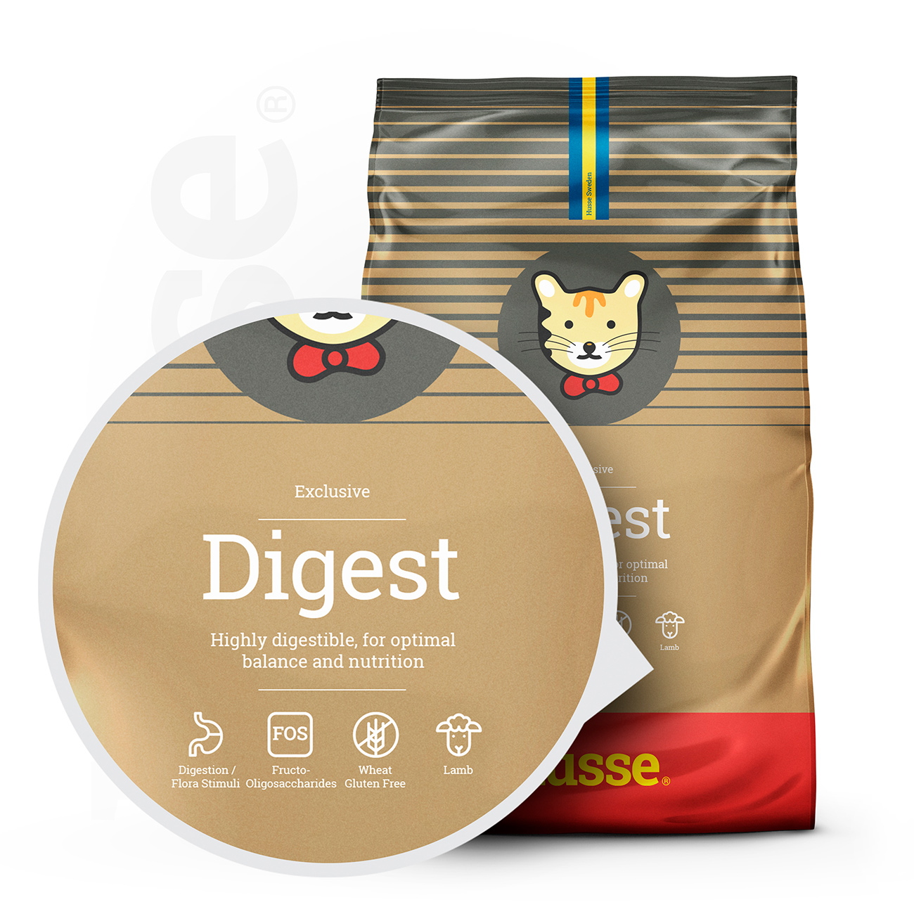 Exclusive Digest, 2 kg | Formulë e lehtë për t'u tretur për macet me sistem të ndjeshëm tretës