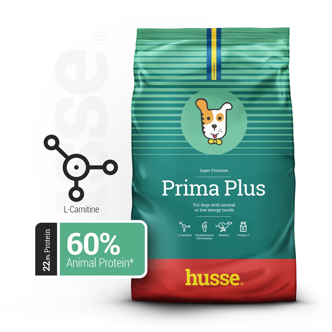 Prima Plus, 2 kg | Ushqim mirëmbajtës për qen, me përmbajtje të moderuar yndyre dhe kalorish