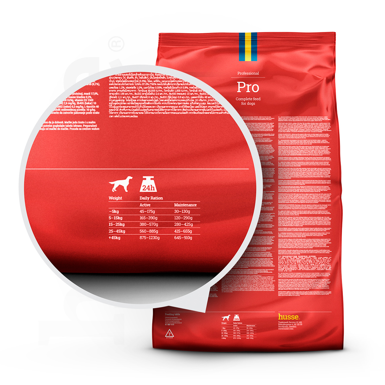 Pro, 15 kg | Recetë për qenushë me aktivitet normal