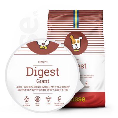 Sensitive Digest Giant, 12.5 kg | Recetë pa gluten me burime të kufizuara të proteinave shtazore