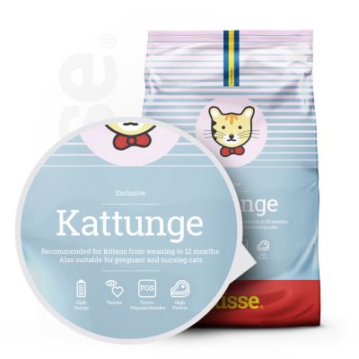 Exclusive Kattunge, 2 kg | Ushqim i plotë i krijuar posaçërisht për rritjen e koteleve
