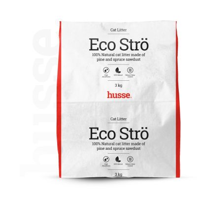 Eco Strö, 3 kg | Pelete perthithese 100% natyrale dhe e biodegradueshme