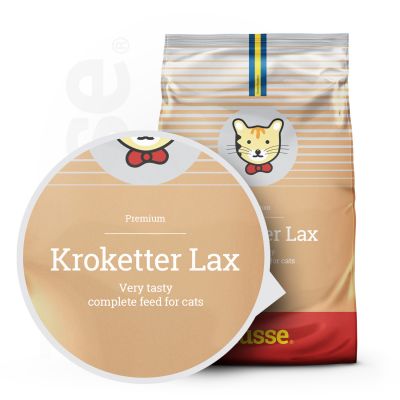 Kroketter Lax, 2 kg | Ushqim i plotë dhe i shëndetshëm për mace